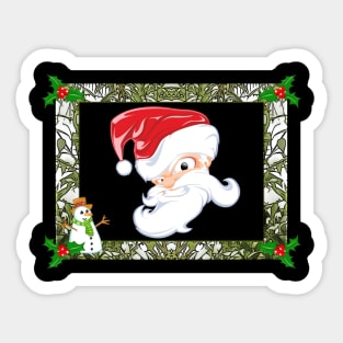 Santa Sticker